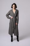 Linen Maxi Shirt Dress for Women