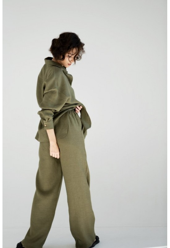 Linen loose pants in various sizes and colors