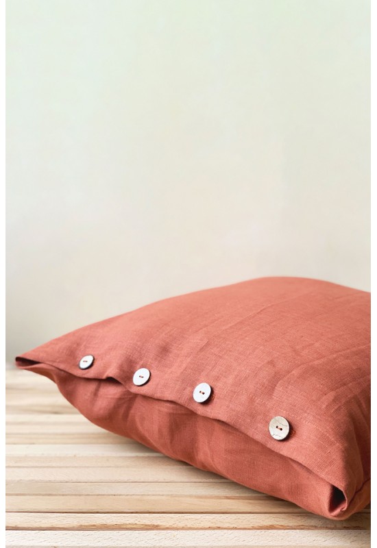 Linen pillowcase Various colors and sizes