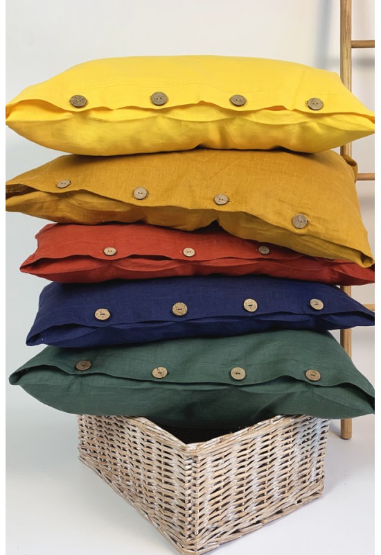 Linen pillowcase Various colors and sizes