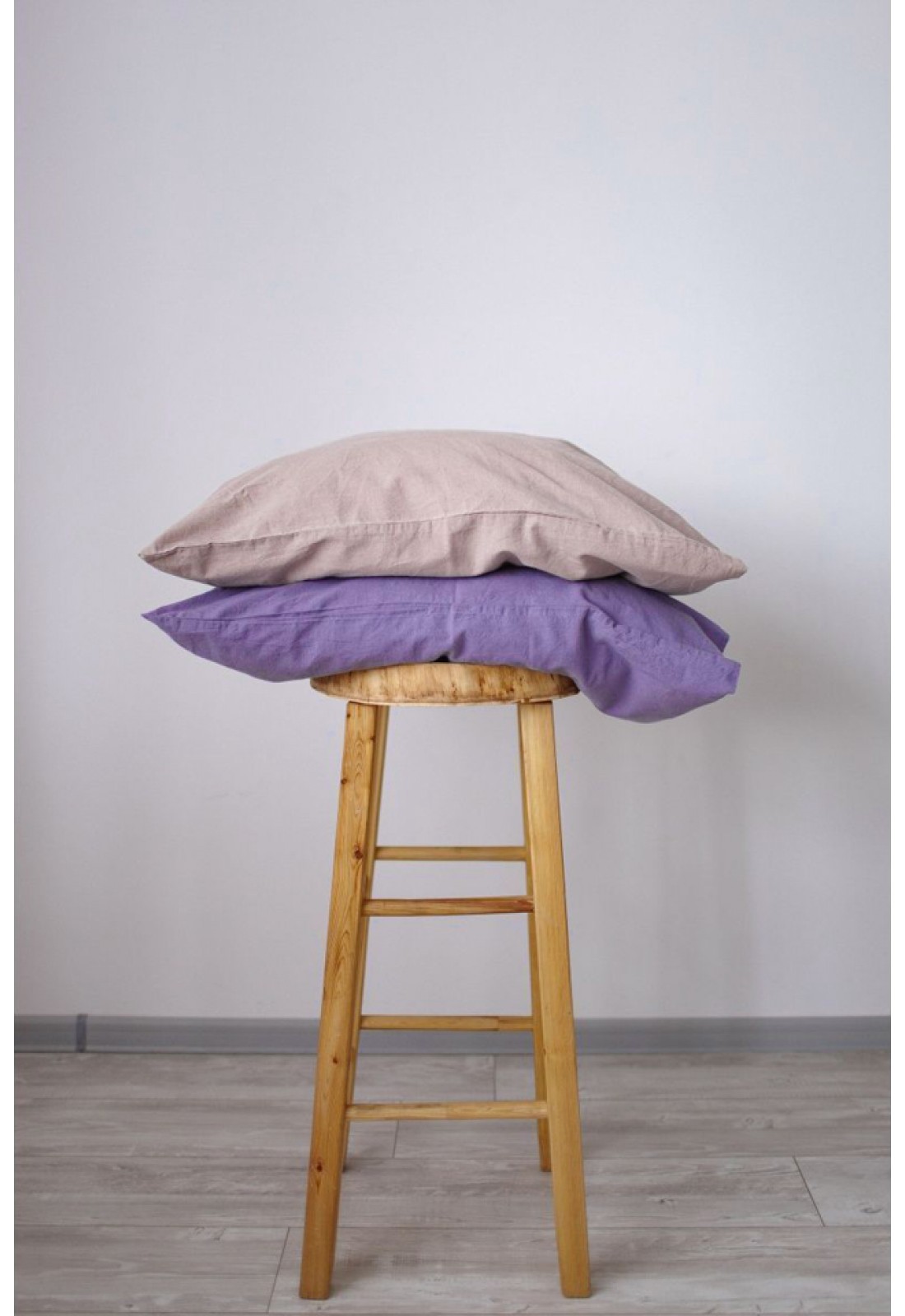 Linen pillowcase Envelope closure Pillow covers Queen Standard