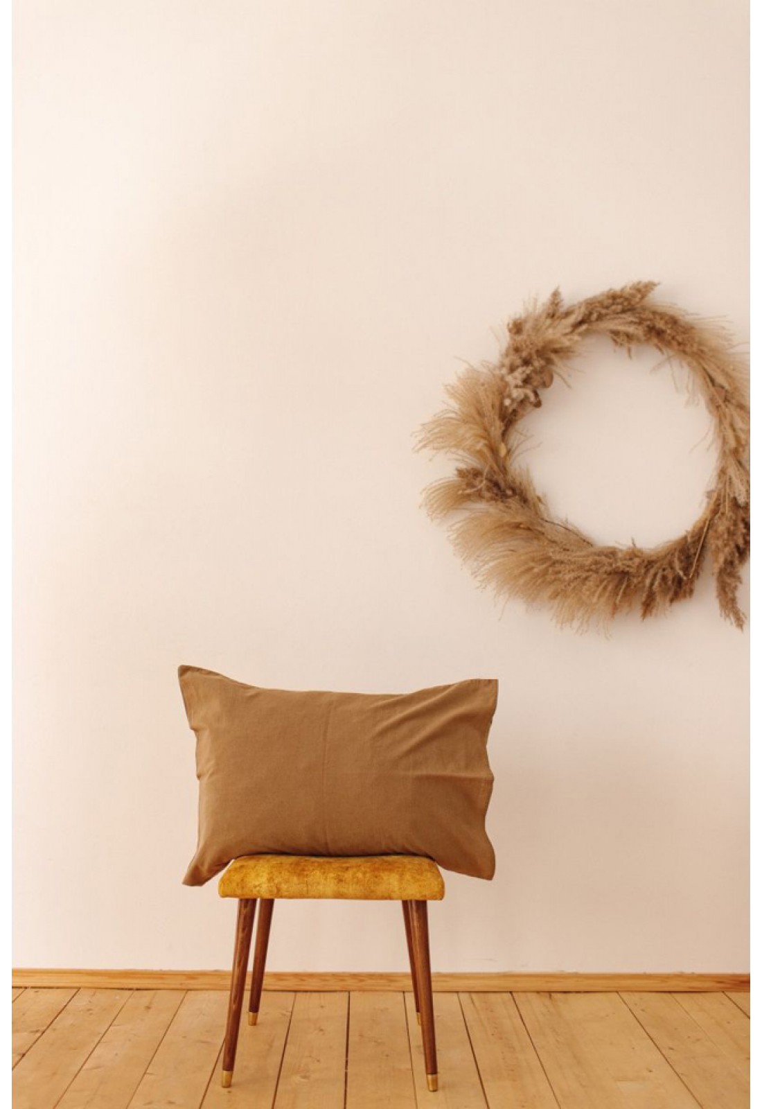 Linen pillowcase Envelope closure Pillow covers Queen Standard