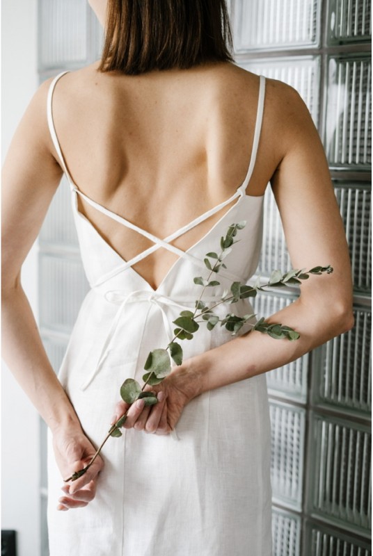 Linen dress MIRIAM in various colors