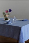 Light - Sky Blue Linen Tablecloth