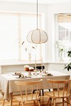 Natural Gray-Beige Linen Tablecloth