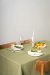 Linen Tablecloths in Various Colors, Sizes