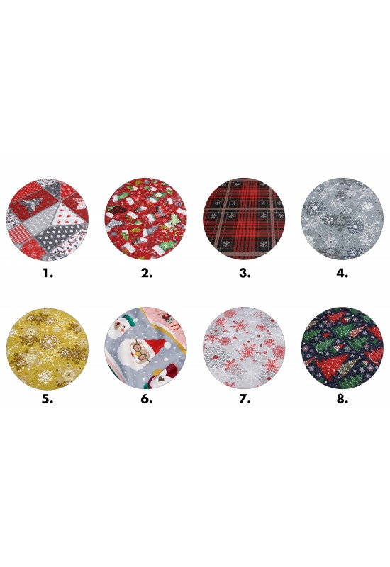 Waterproof Cotton table runner | Christmas prints 