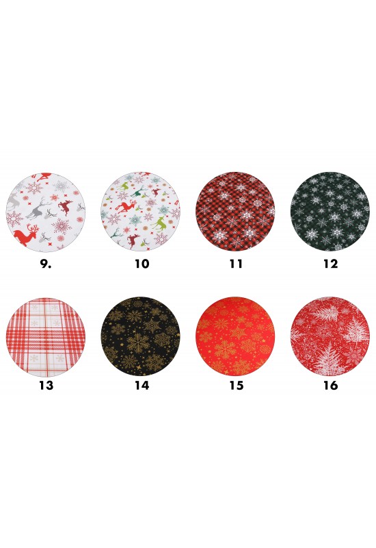 Waterproof Cotton table runner | Christmas prints 