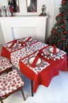 Waterproof Cotton table runner | Christmas prints 