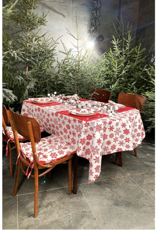 Waterproof cotton tablecloth | Christmas Prints 