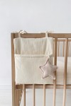 Muslin Cotton Nursery Crib Organizer 