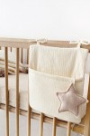 Muslin Cotton Nursery Crib Organizer 