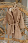 Waffle Weave Robe for Kids