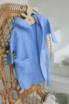 Waffle Weave Robe for Kids