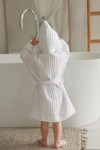 Waffle Weave Robe for Kids