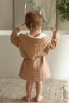 Waffle Weave Robe for Kids