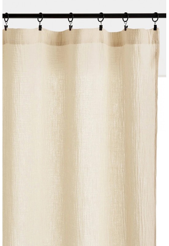 Gauze Muslin Curtains | 30 Colors | Cotton Panels 