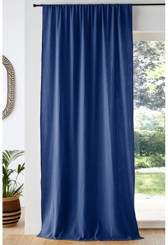 Gauze Muslin Curtains | 30 Colors | Cotton Panels 