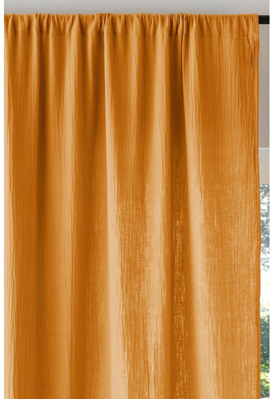Gauze Muslin Curtains | 30 Colors | Cotton Panels 
