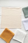 Gauze napkins Set | Cotton Muslin cloth napkins 