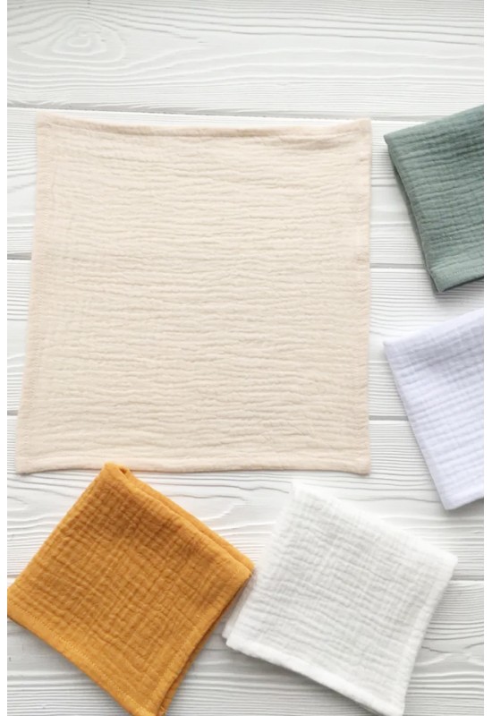 Gauze napkins Set | Cotton Muslin cloth napkins 