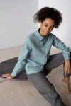 Linen Button-Down Blouse | Women's Tailored Shirt