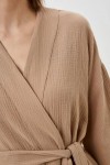 Gauze Muslin Kimono Robe Women | Cotton bathrobe