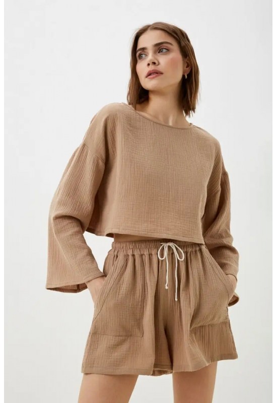 Muslin shorts DELIA in various colors