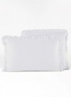 Ruffled Gauze Muslin pillowcase - 100% cotton