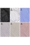 Window Pane Check Cotton Bedding | Small Grid