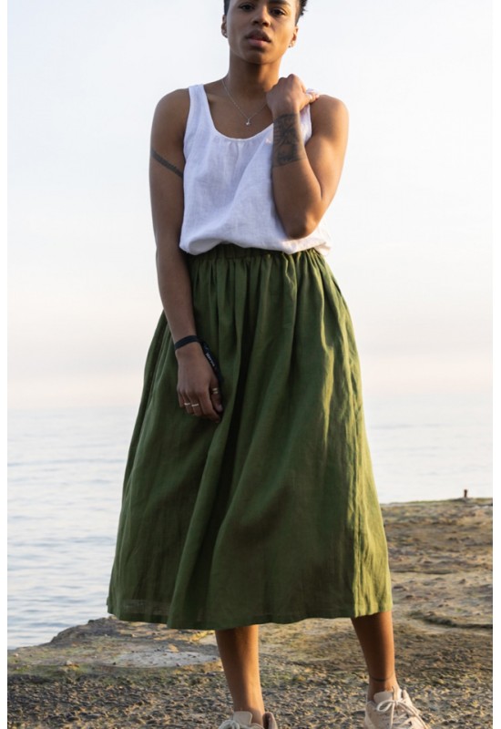 Linen skirt SIMONA in various colors
