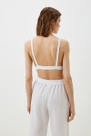 Muslin Bralette Top: Cotton Crop Sleeveless Wear