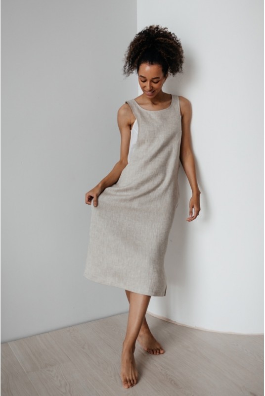 Linen dress PATRICIA in various colors