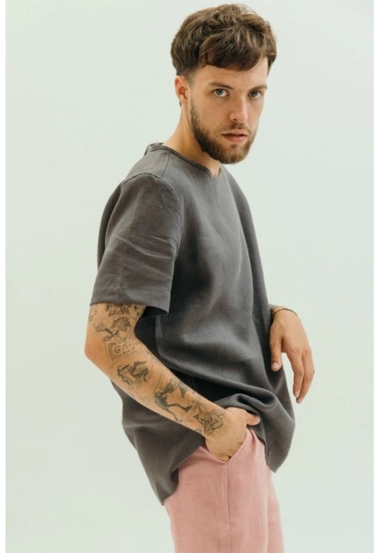 Men's Linen T-Shirt for Everyday Comfort