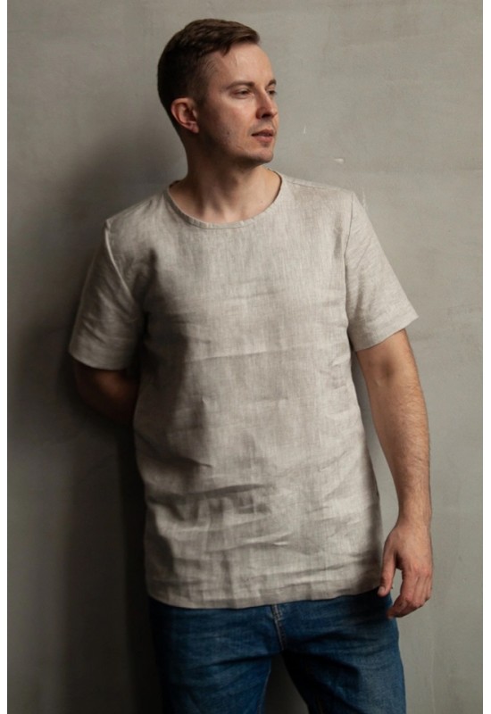 Men's Linen T-Shirt for Everyday Comfort
