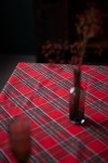 Tartan Cotton Tablecloth - Waterproof & Wipe-Clean