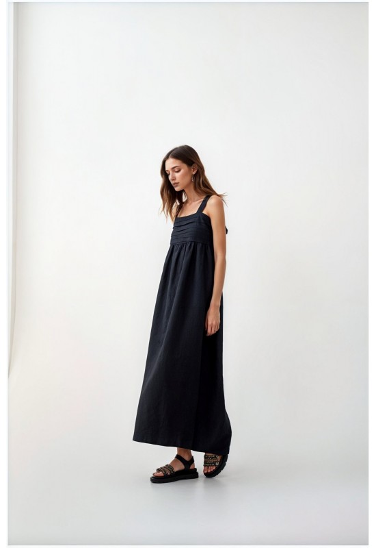 Linen dress WENDY in various colors and sizes