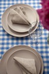 Waterproof Cotton Plaid Tablecloth - Checked Cover