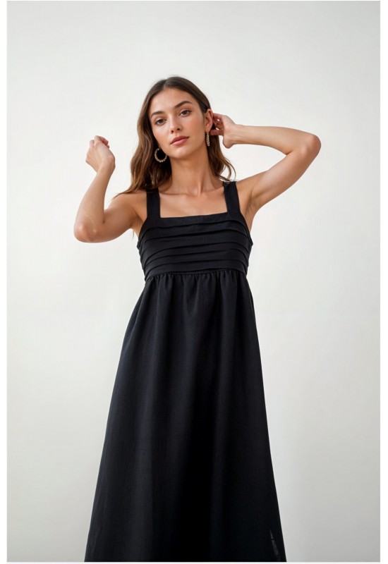Linen dress WENDY in various colors and sizes
