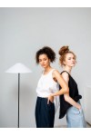 Linen Simple Tank Top - Sleeveless Loose Blouse