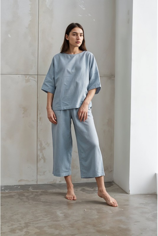 Linen 2-piece set in various colors