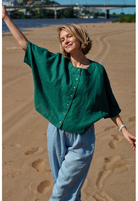 Linen blouse DARCY in various colors