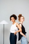 Linen Simple Tank Top - Sleeveless Loose Blouse