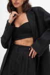 Loose linen jacket women Long sleeve 