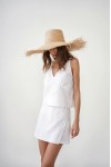 Linen strap top in various colors