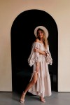 Muslin loose pants and top Cotton set for women 