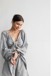 Muslin crop top Wrap or tied blouse 