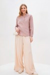 Linen loose shirt for women Half buttons