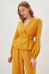 Linen cropped jacket for women Short blazer
