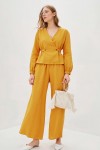 Linen cropped jacket for women Short blazer